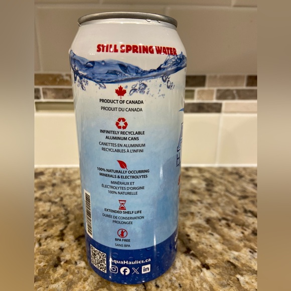 Aqua Haulics - Canned Water - Picture 2 of 4
